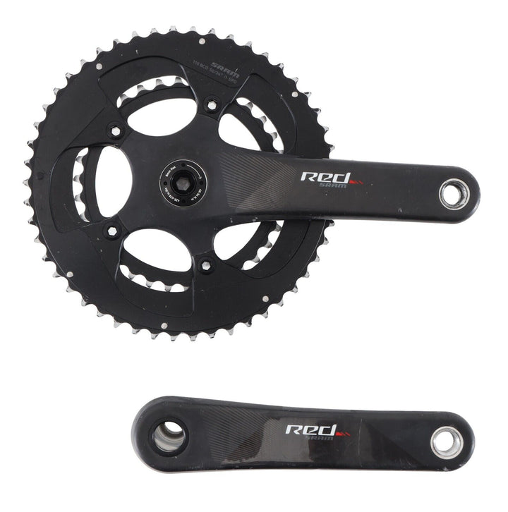 SRAM RED eTap 2x 11 Speed BB30 Carbon Road Bike Crankset 172.5mm 50/34T 110BCD