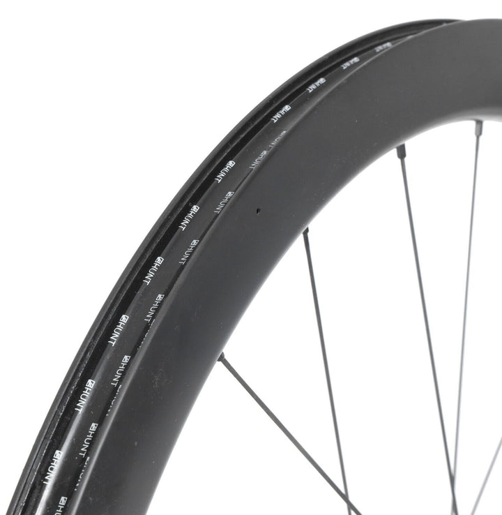 HUNT 4454 Aerodynamicist 11sp Carbon Tubeless Disc REAR Road Wheel Shimano 700c