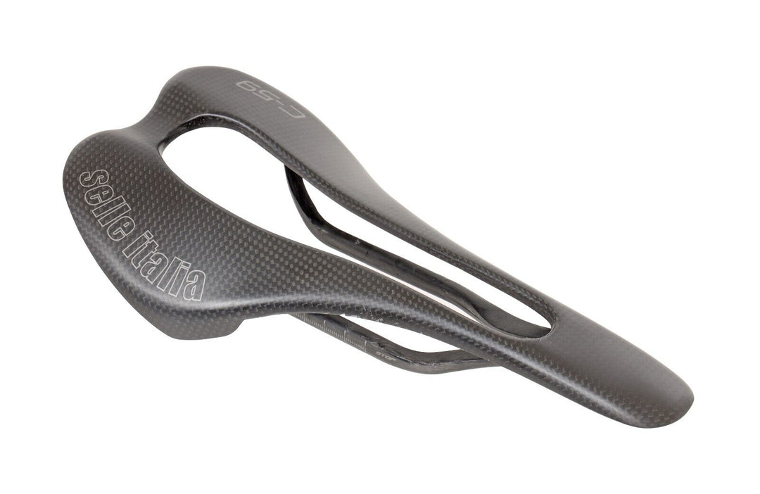 Selle Italia SLR C-59 Superflow ALL Carbon Saddle 128mm 7x9mm Road Bike 59 Grams