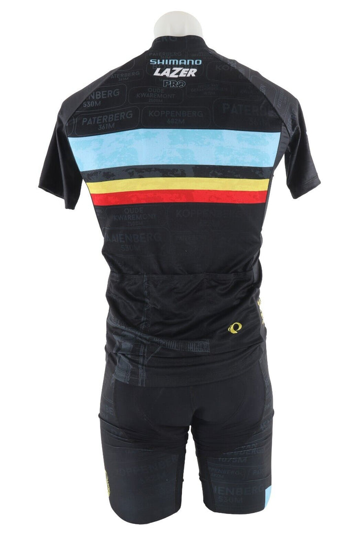 Pearl Izumi Belgium Flanders Lion Short Slv Cycling Kit MEDIUM BLACK Road Bike