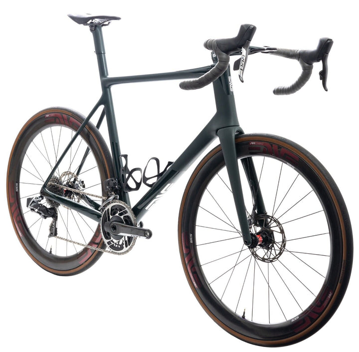 ENVE Carbon Road Custom Bike 58cm SRAM Red AXS eTap 2x 12 Speed Power Meter 2023