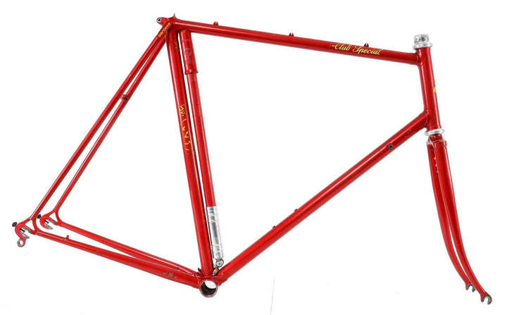 Serotta Club Special Steel Road Bike Frame Set 59cm RED 700c Columbus Campagnolo