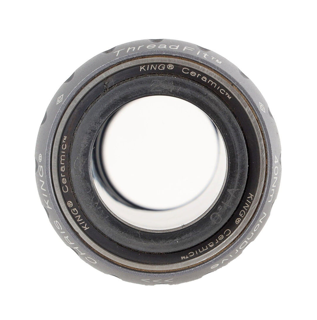 Chris King ThreadFit 24 Ceramic Bottom Bracket GREY 68/73mm BSA English Shimano