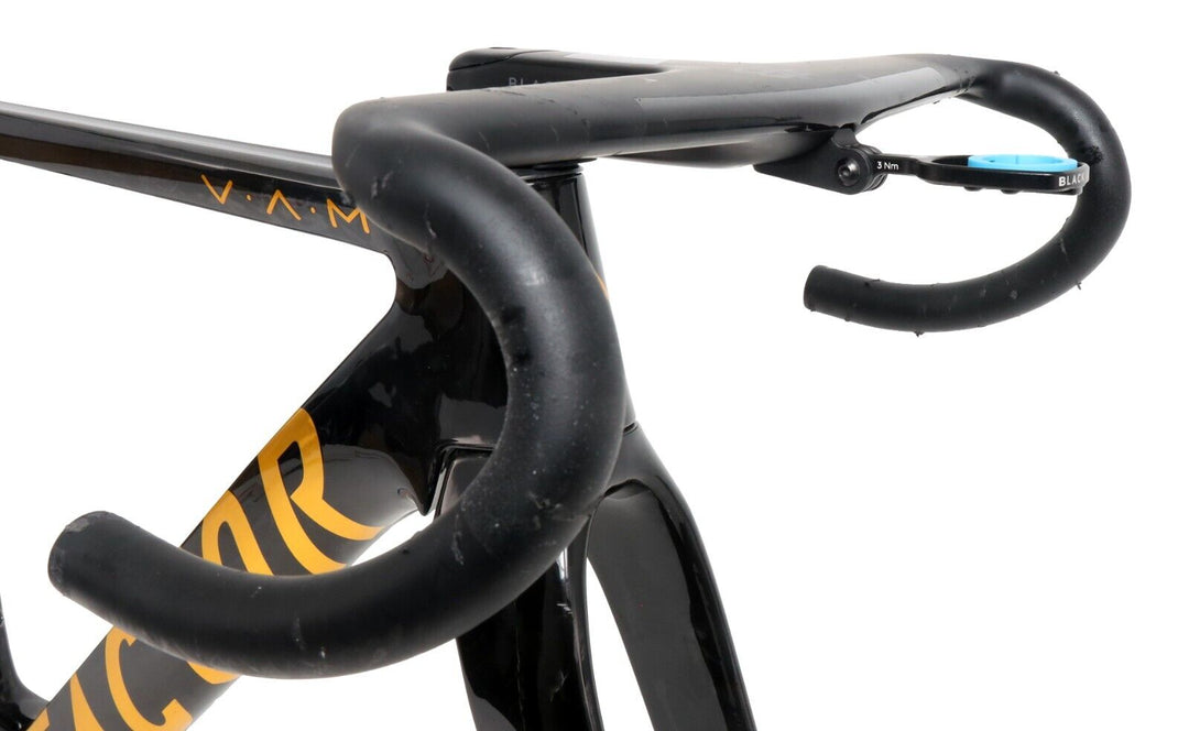 Factor OSTRO VAM Carbon Aero Disc Road Bike Frameset 49cm Module Black/Gold 2022