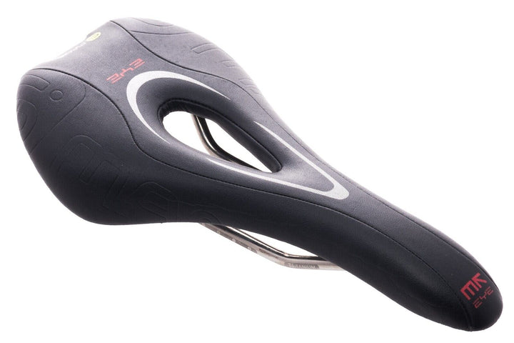 Smanie Mk Eye Bike Saddle Black 133mm 7 x 7mm Titanium Rail Road Enduro MTB XC