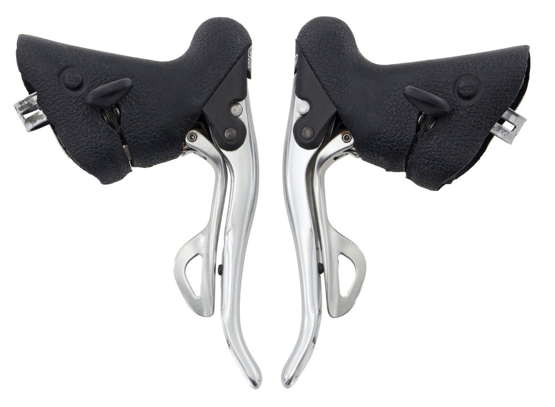 Campagnolo Chorus 2/3x 10 Speed Road Bike Shifter Brake Levers PAIR F+R Carbon