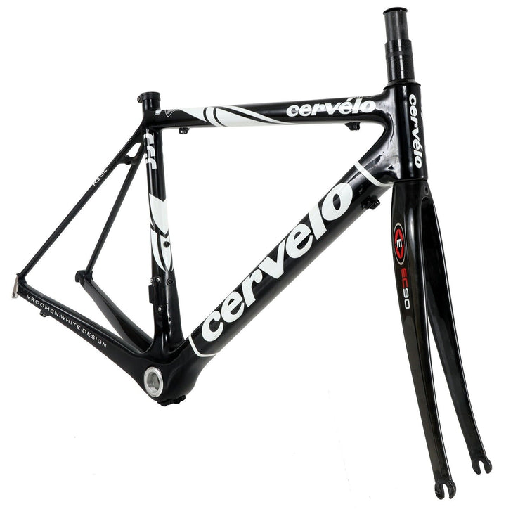 2009 Cervelo R3 SL Team CSC Carbon Road Bike Frameset 51cm BLACK QR Easton Fork