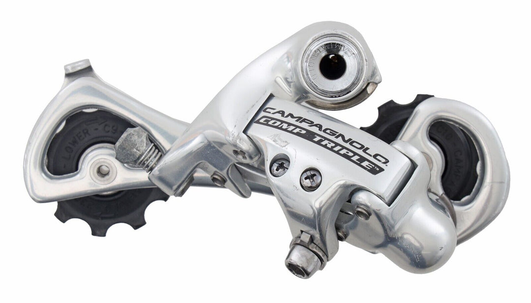 Campagnolo Comp Triple 10 Speed Road Bike Rear Derailleur Silver Long Cage