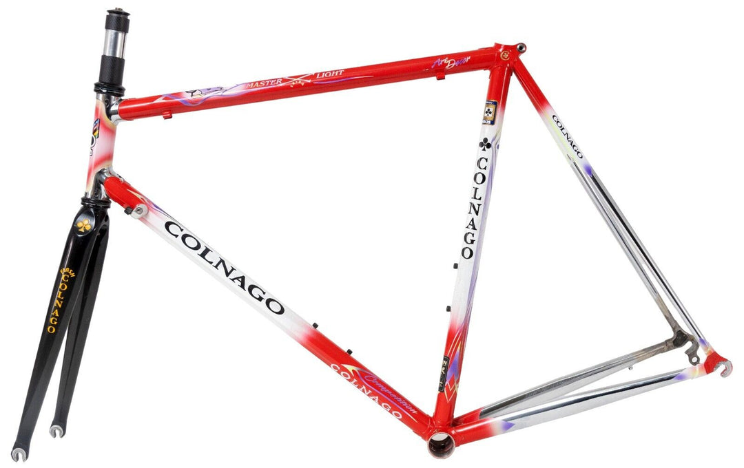 Colnago Master X-Light DT15V Steel Road Frameset 57cm QR Rim Columbus Vintage WC