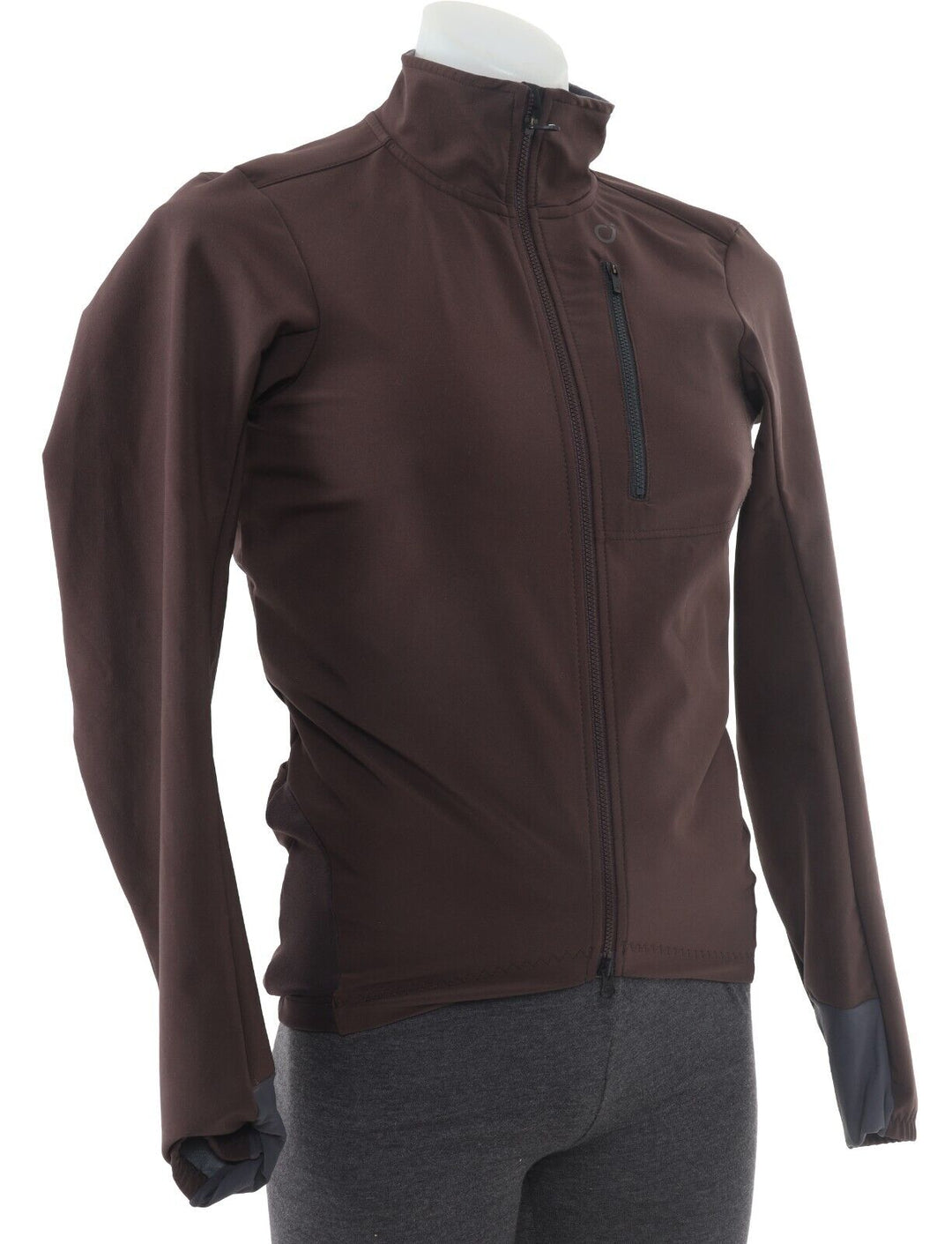 Velocio Signature Softshell Jacket Men SMALL Brown Road Bike Gravel Cyclocross