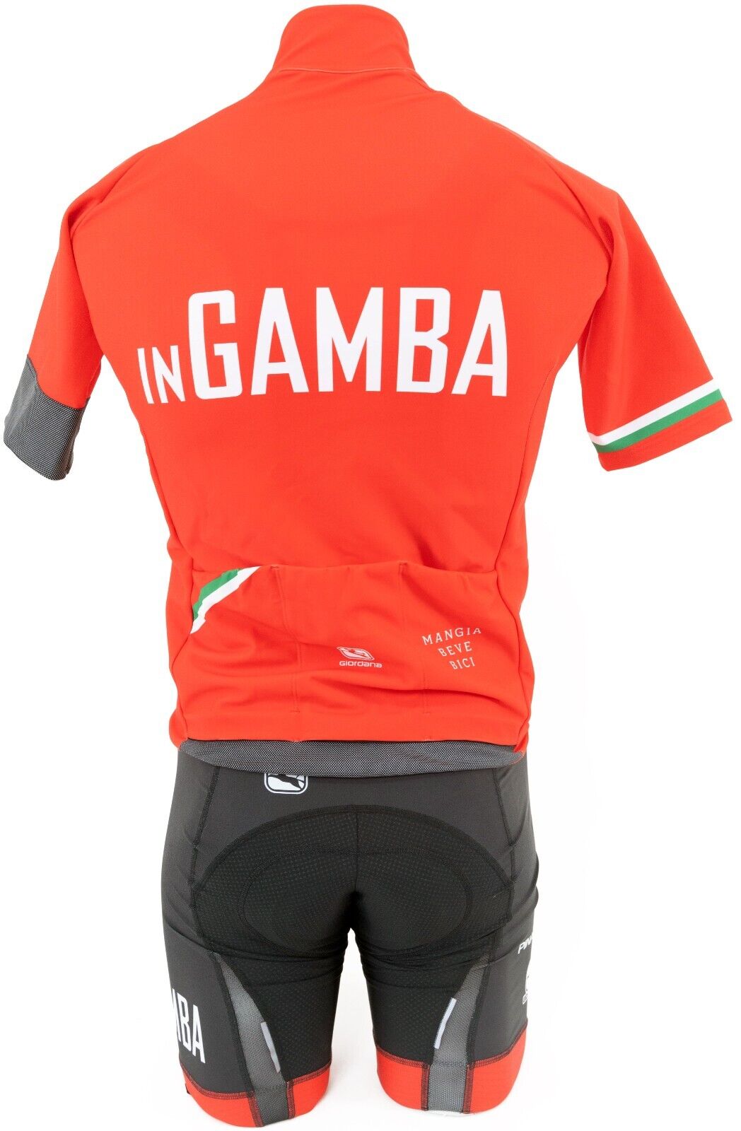 Giordana FR-C Pro inGAMBA SS Cycling Kit Men MEDIUM w/ Jacket + LG Gloves/Socks