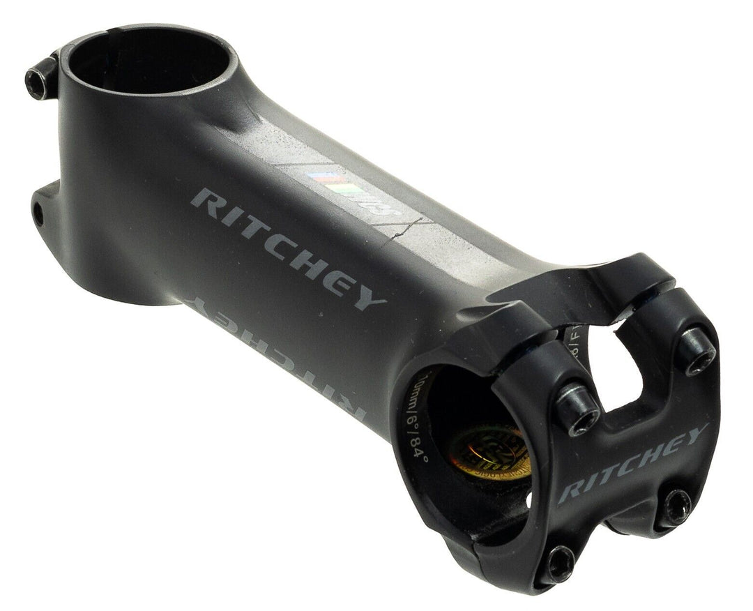 Ritchey WCS Toyon Alloy Bike Stem 31.8 110mm 6º/84º Matte Black Road Gravel MTB