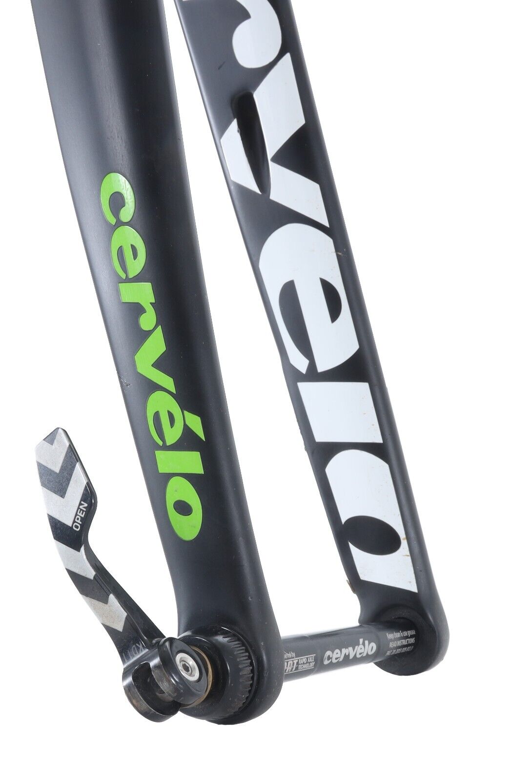 Cervelo R5 Disc Carbon Road Bike Frameset 54cm BLACK Thru-Axle Flat Mount 2018