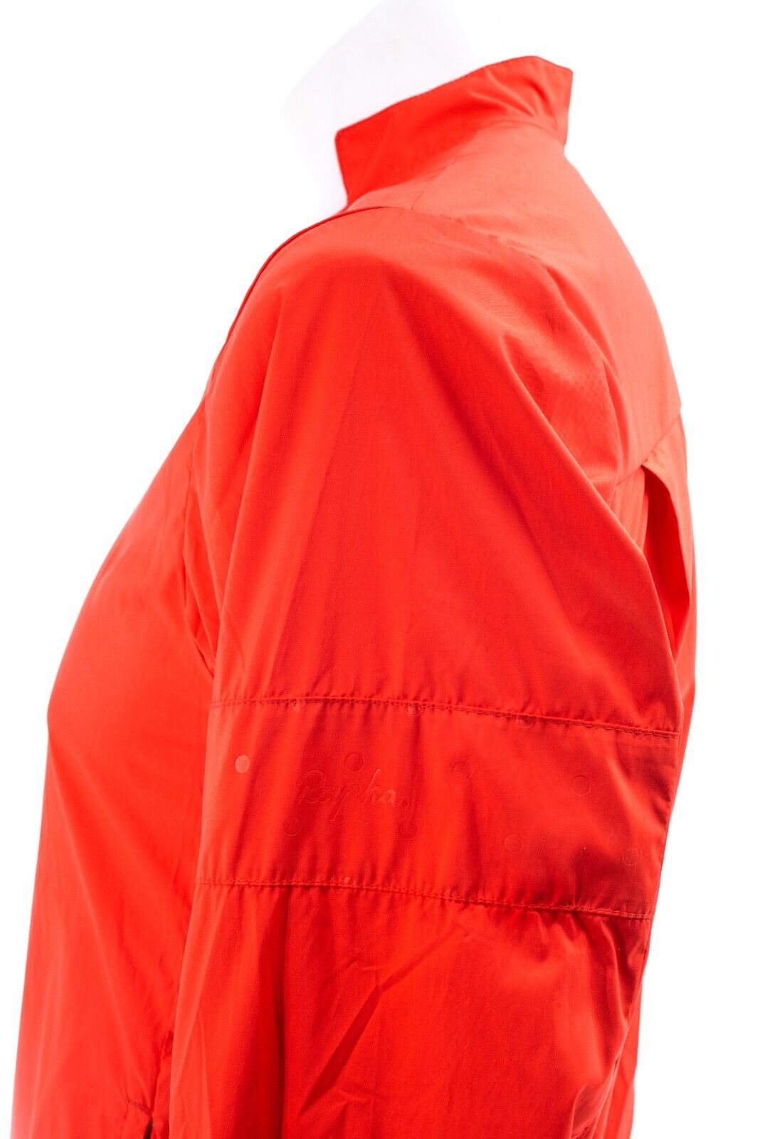 Rapha Wind Jacket Men MEDIUM Orange Road Bike MTB CX Windbreaker Commute Unisex