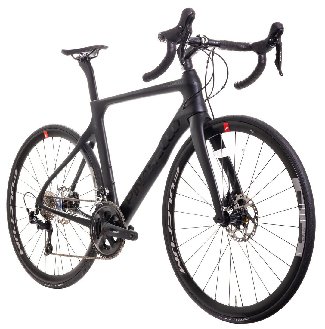 Pinarello Paris 105 Disc Carbon 2x 11 Speed Road Bike 53cm Black Shimano 2022