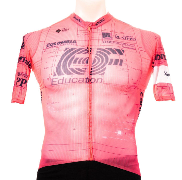 Rapha EF Education First Pro Team Flyweight Short Slv Jersey Men Size1 Pink 2021