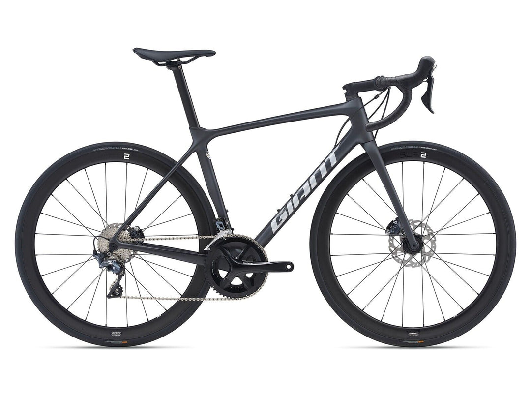 Giant TCR Advanced 1 Disc Carbon 2x 11s Road Bike LRG Black Shimano Ultegra 2021