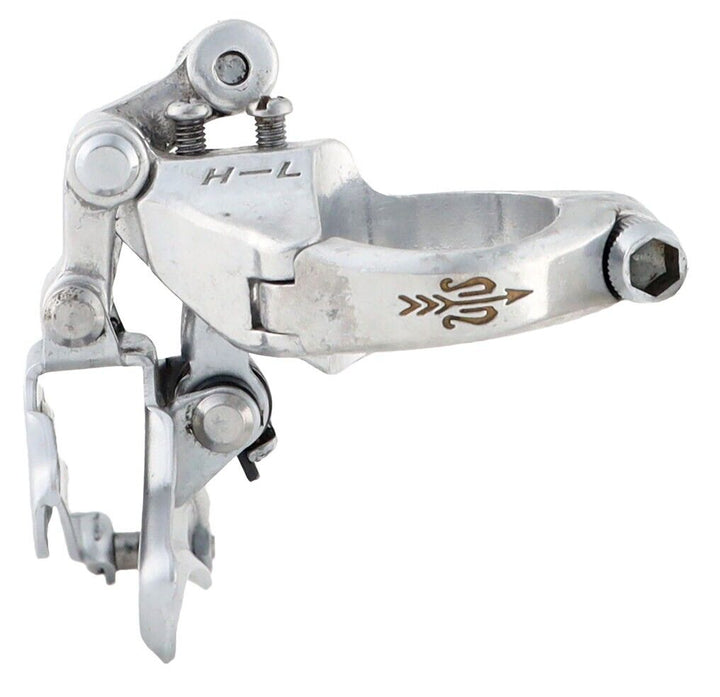 Shimano 105 Golden Arrow FD-A105 2x Road Bike Front Derailleur Clamp On 28.6mm