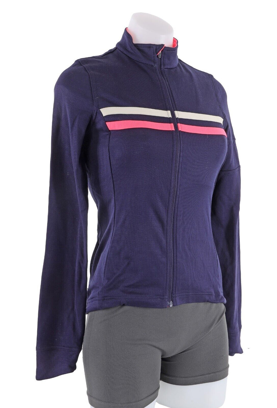 Rapha Women Brevet Long Sleeve Jersey SMALL Purple Road Bike Gravel CX Cycling