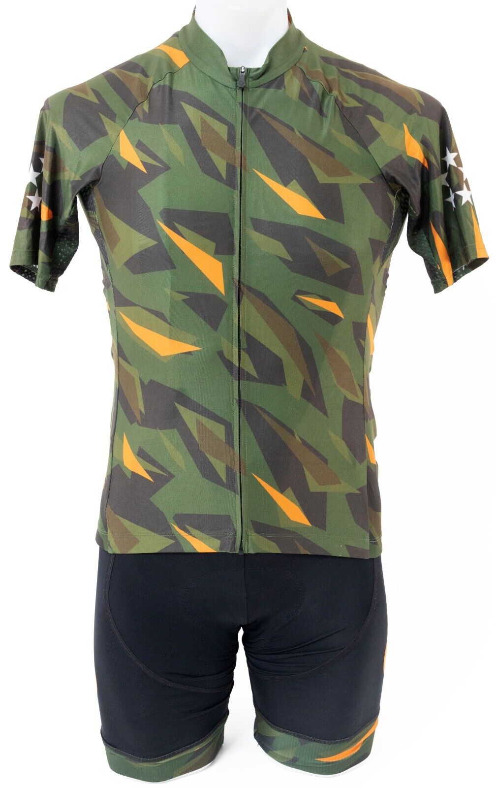 Black Sheep Ltd Edit BABS Short Sleeve Cycling Kit Men MEDIUM Black/Green Road