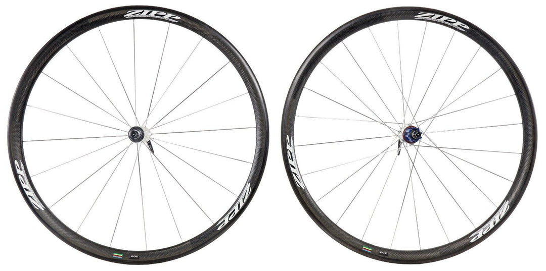 Zipp 202 Carbon Tubular Wheelset Campagnolo 9-12 Sp 700c Rim Brake QR Road 1080g