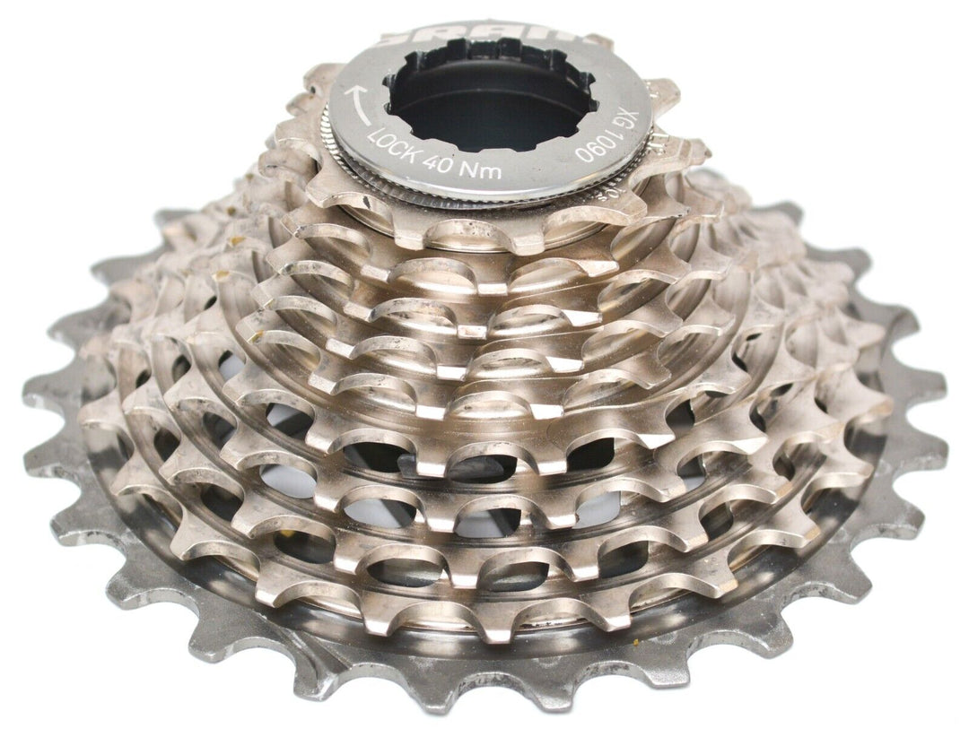 SRAM Red XG-1090 PowerdomeX 10 Speed Road Bike Cassette 11-28T X-Glide XG1090