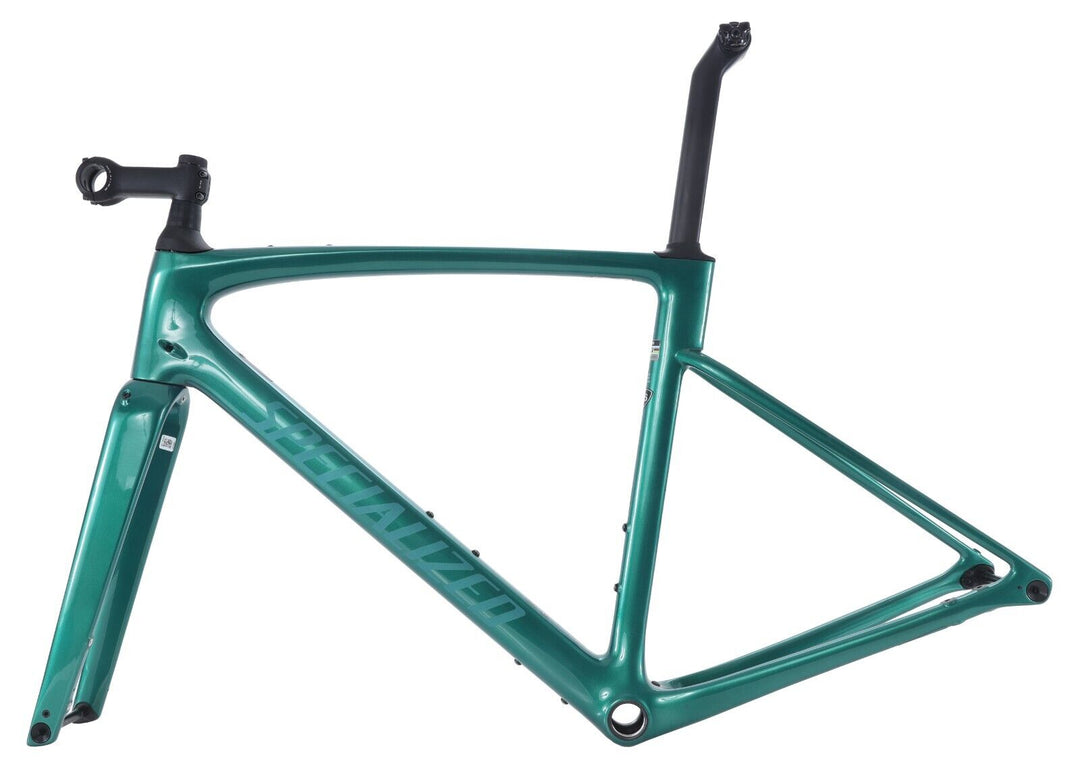 Specialized Roubaix SL8 Pro Carbon Disc Frameset 56cm Green All Road Bike 2024