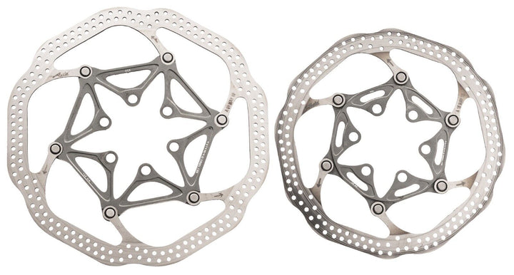 Avid HSX Road Gravel Bike Disc Brake Rotor PAIR 160/140mm 6-Bolt Heat Shedding