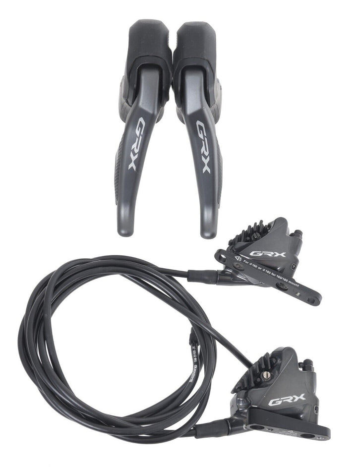 Shimano GRX ST-RX815 Di2 2x 11s Gravel Bike Shift Brake Set RX810 Disc Calipers