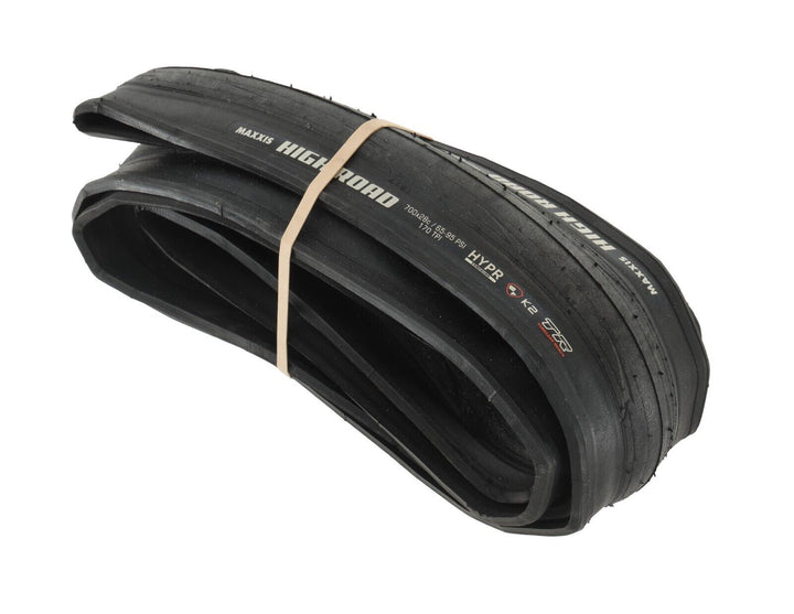 Maxxis High Road Tubeless Road Bike Tire 700 x 28c HYPR Race Compound K2 170 TPI