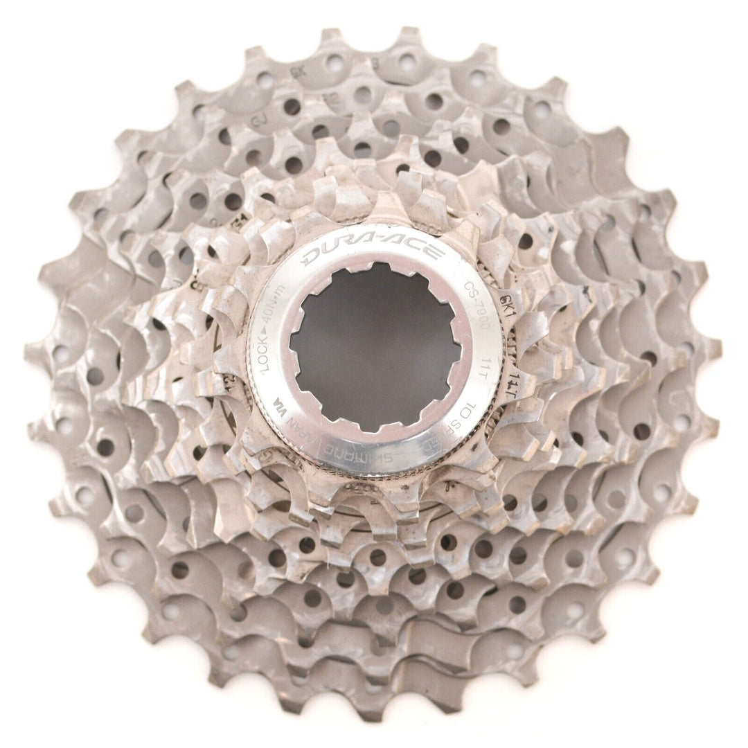 Shimano Dura-Ace CS-7900 10 Speed Road Bike Cassette 11-27T Titanium Ti Vintage