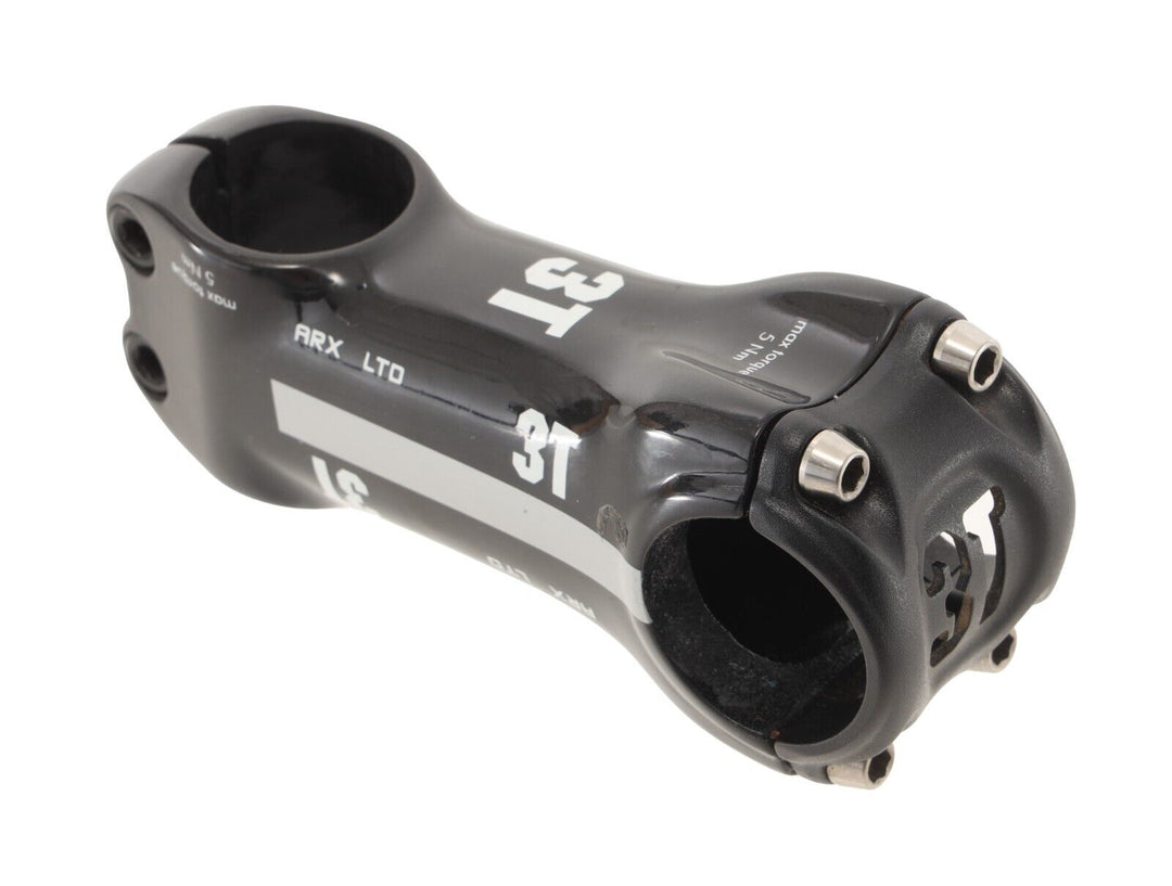 3T ARX LTD Carbon Road Bike Stem 31.8 x 90mm 6º 1 1/8" Gravel Mountain Ti Bolts