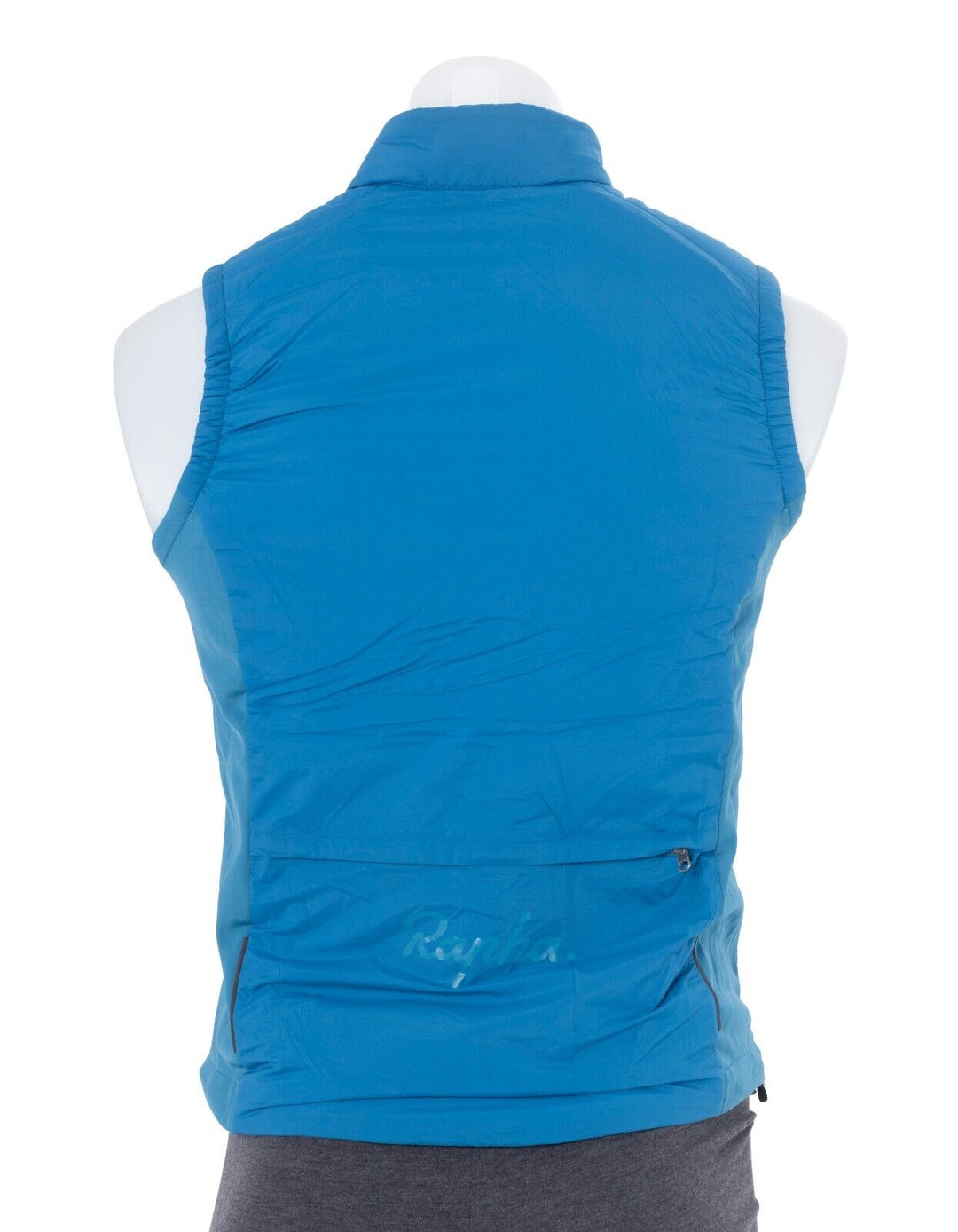 Rapha Brevet Insulated Gilet Vest Men SMALL Blue Road Bike Gravel Cycling MTB