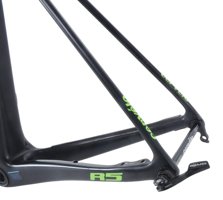 Cervelo R5 Disc Carbon Road Bike Frameset 54cm BLACK Thru-Axle Flat Mount 2018