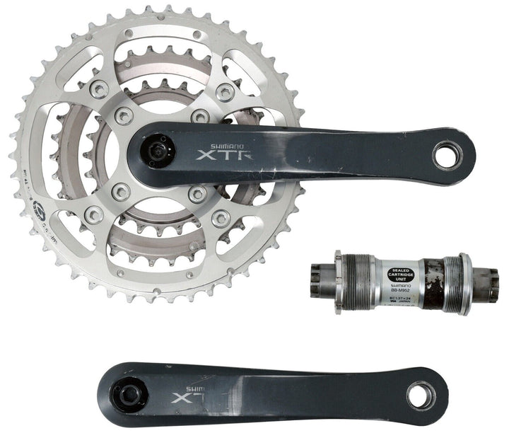 Shimano XTR FC-M952 3x 9s Mtn Bike Crankset 175mm 44/32/22T Triple Octalink MTB