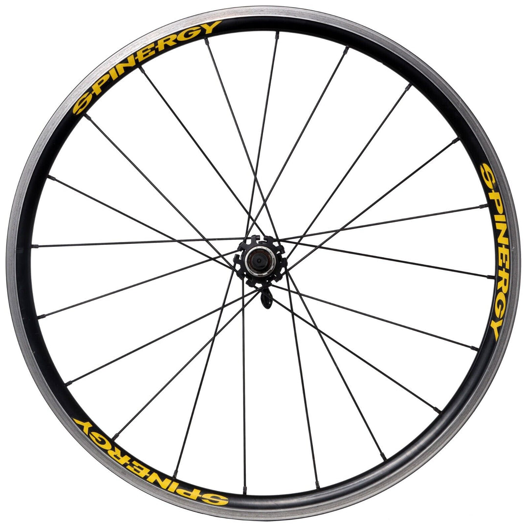 Spinergy Carbon Spoke Alloy 10 Spd REAR Wheel Clincher 700c 130mm QR Rim Road CX