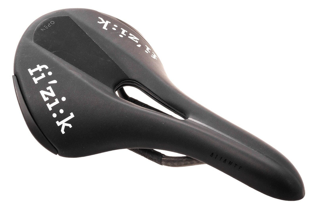 Fizik Aliante R1 Open Bike Saddle Large 152mm Carbon Rail 7 x 9mm Black Road MTB