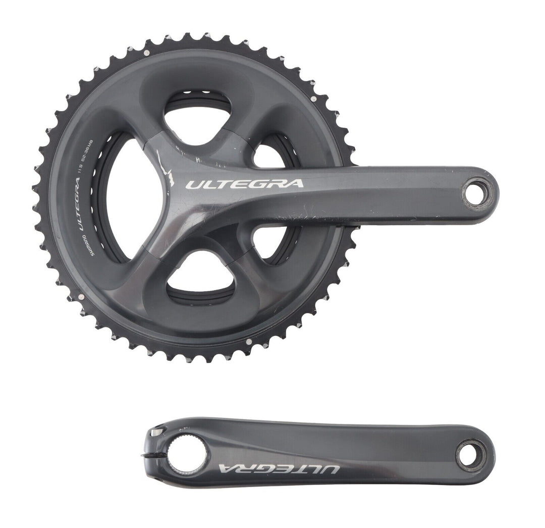 Shimano Ultegra FC-6800 11 Speed Crankset 175mm 52/36T Road Race Bike TT Gravel