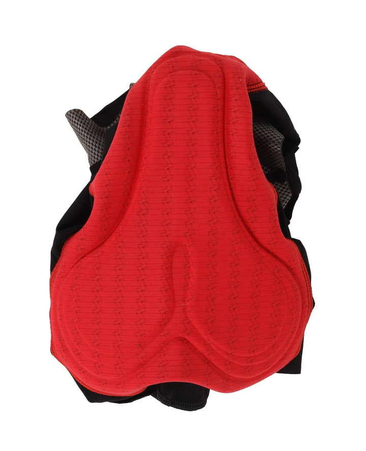 Eliel Women Short Slv Cycling Kit MEDIUM Red Black Gravel Road Bike Cargo Bibs