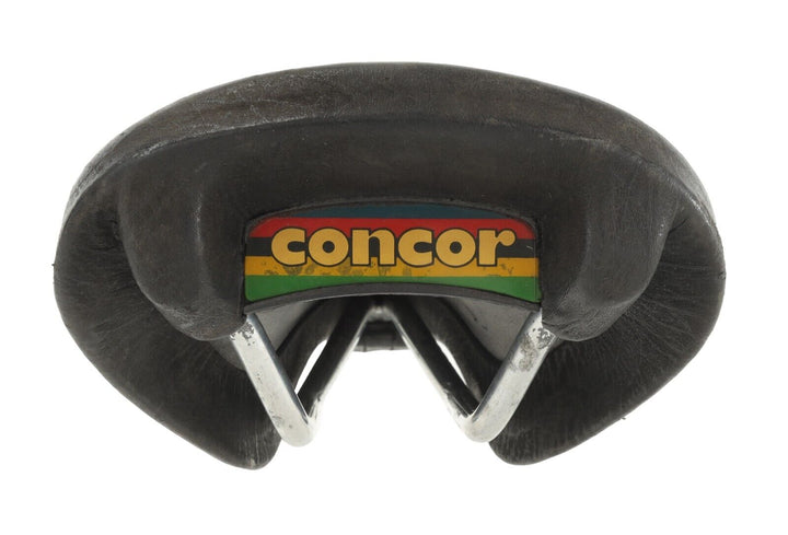 Selle San Marco Concor Superleggera Leather Saddle 140mm 8x 8mm Alloy Rails Road