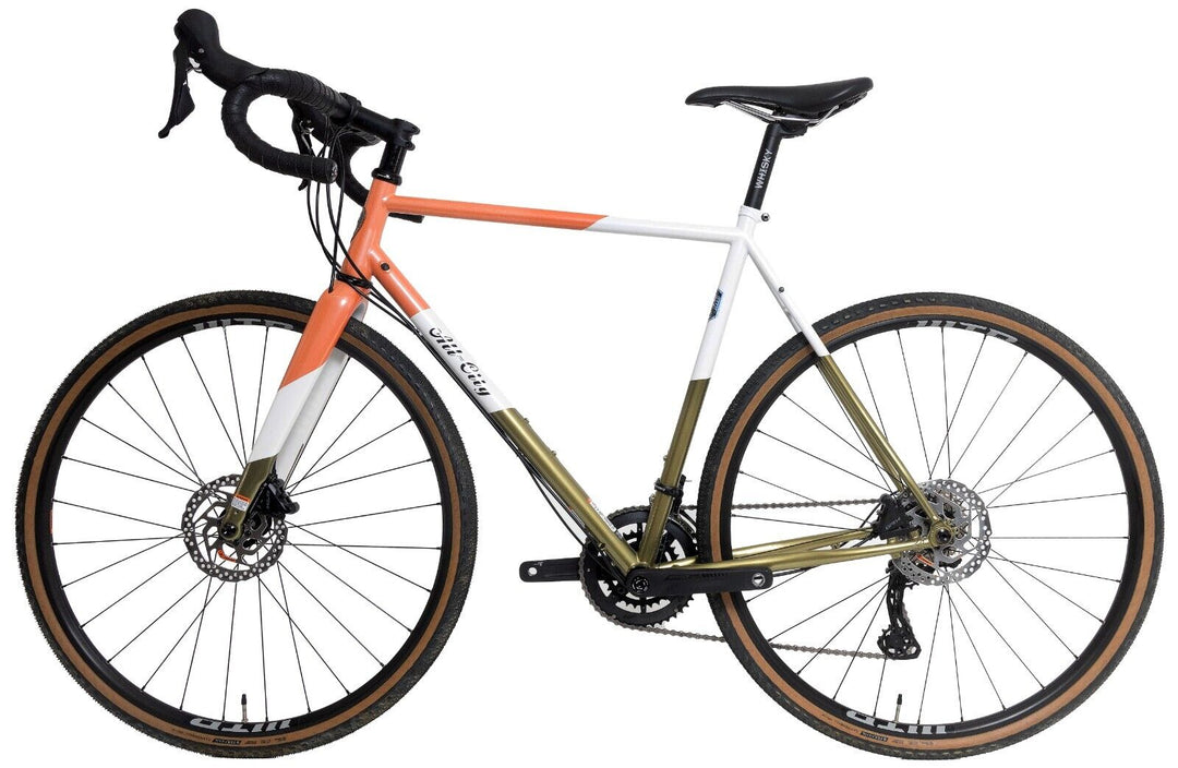 All-City Cosmic Stallion GRX 2x 11 Spd Steel Gravel Bike 55cm Coral Moss Shimano