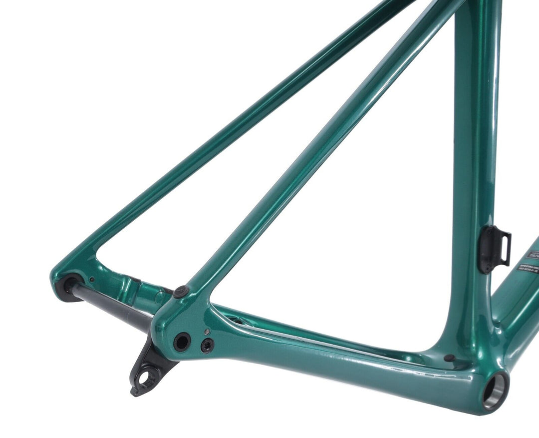 Specialized Roubaix SL8 Pro Carbon Disc Frameset 56cm Green All Road Bike 2024