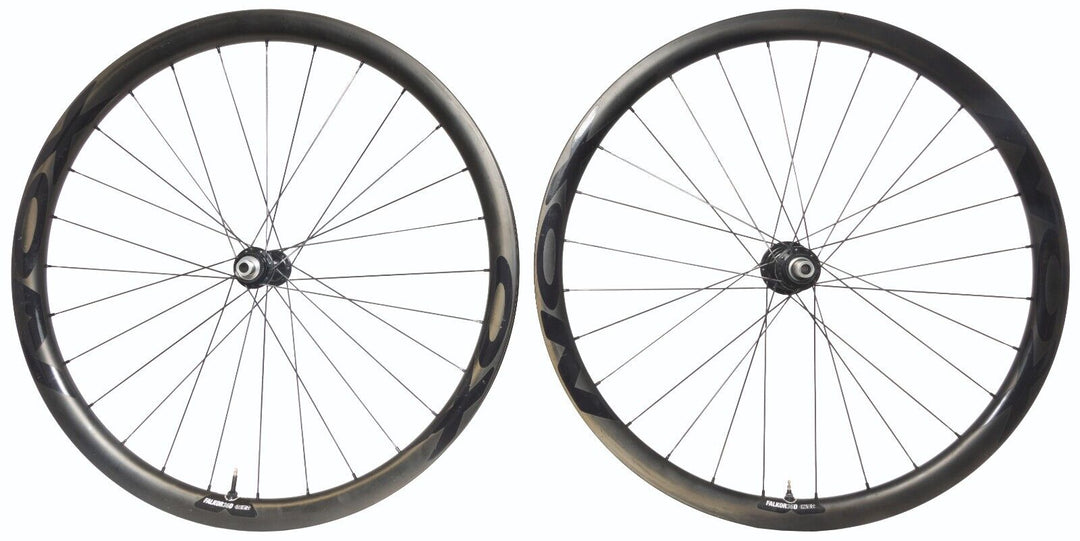 Nox Falkor 36D i9 Torch Carbon CL Disc Tubeless Road Wheelset 700c 11s Shimano