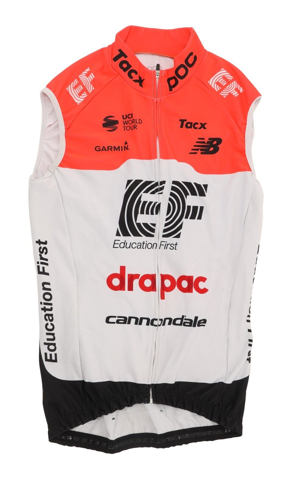 POC EF Education First Drapac Pro Cycling Bundle Men Size 1/2 Jersey Jacket Vest