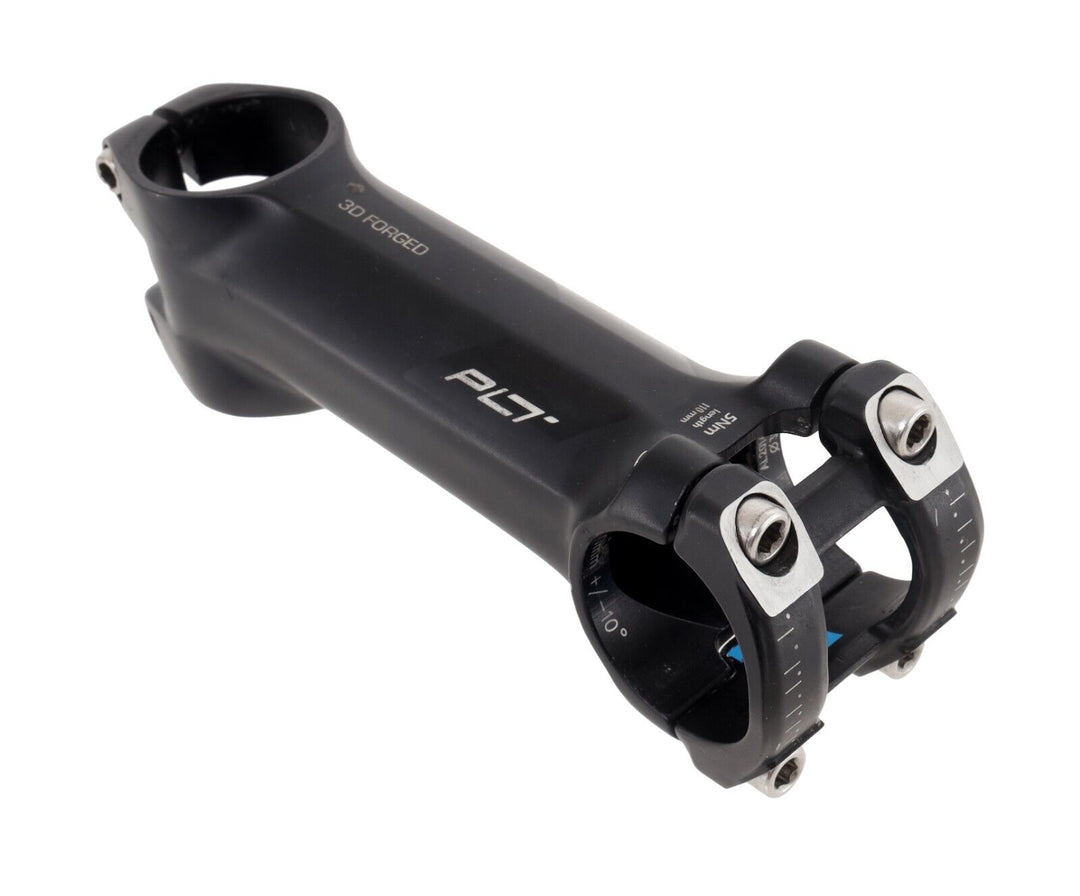 PRO PLT Alloy Road Bike Stem 31.8 x 110mm +/-10º Black 3D Forged Gravel Mountain