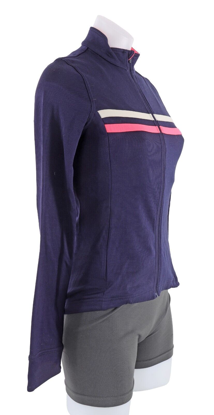 Rapha Women Brevet Long Sleeve Jersey SMALL Purple Road Bike Gravel CX Cycling