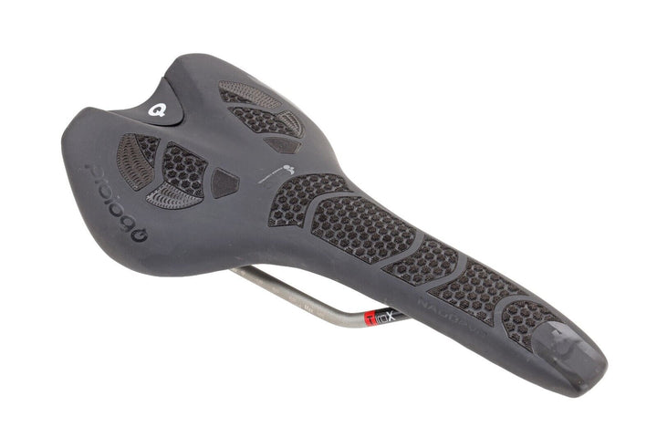 Prologo Nago Evo CPC Road Bike Saddle 134mm 7 x 7mm Ti TiroX MTB Gravel Race Tri