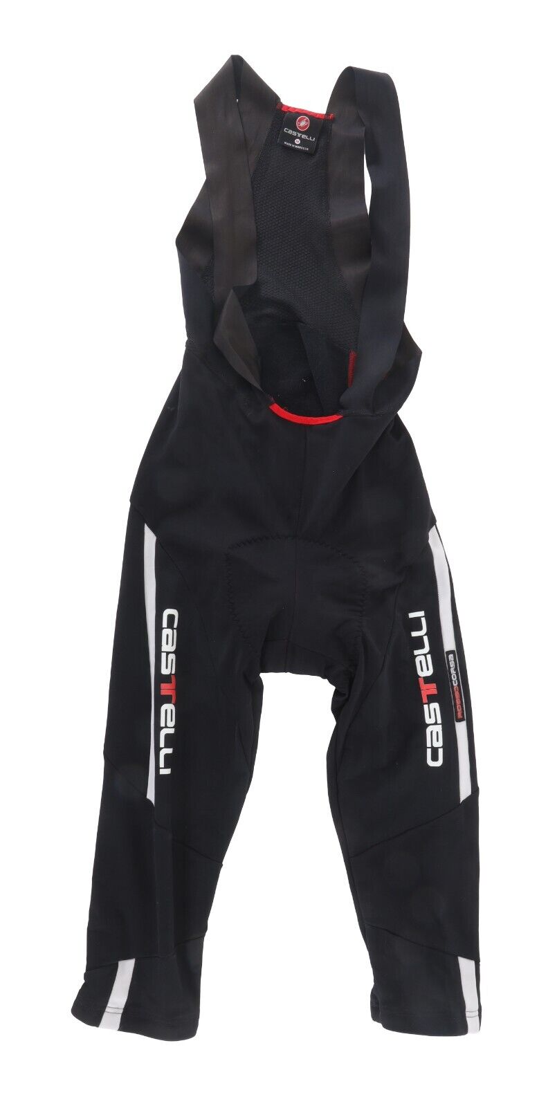 Castelli 3/4 Thermal Bib Tights Men MEDIUM Black Road Bike Knickers Cycling Race