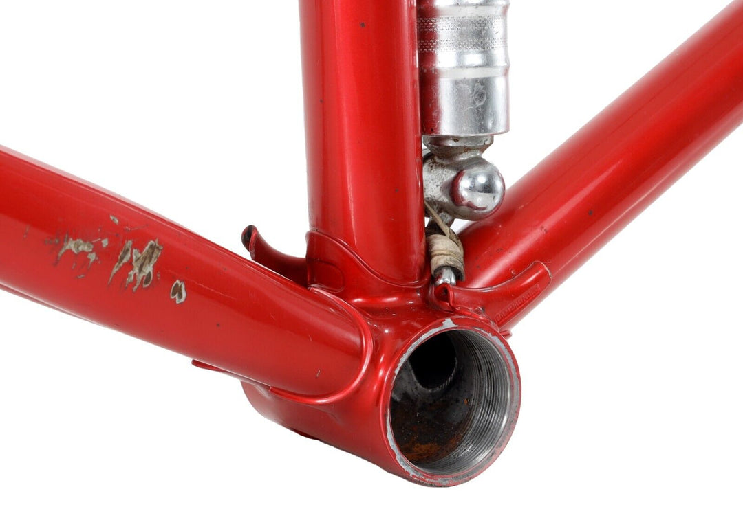 Serotta Club Special Steel Road Bike Frame Set 59cm RED 700c Columbus Campagnolo