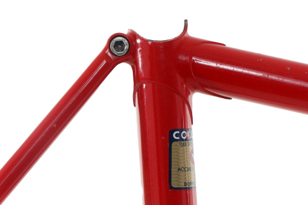 Serotta Colorado Steel Road Bike Frameset 54cm RED QR Columbus SL Shimano USA